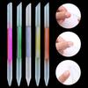 Polishing Manicure Tools Glass Cuticle Pusher Double Sided Nail File Cuticle Remover Pedicure Tool
