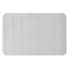 &NE Lava Stone Dry Board, Lattice LavaStone, Gray, 29.2cm Wide X 19.2cm Deep X 1cm Thick, Absorbent Mat for Washing Dishes, Small, Hard, Non-Asbestos,
