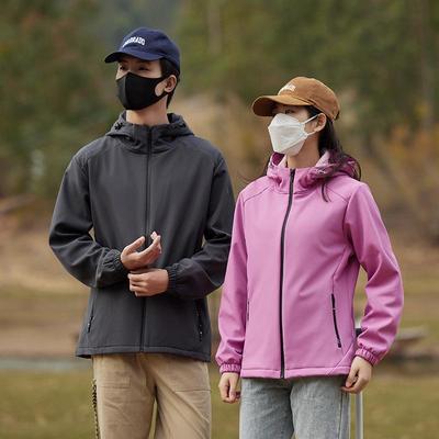 2024 Spring Outdoor Waterproof Softshell Couple's Jacket