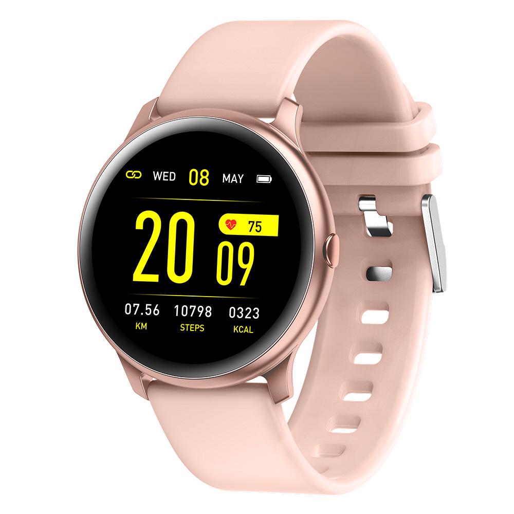 

KW19 1.3-inch TFT Round Screen Bluetooth Health Monitoring Smart Bracelet