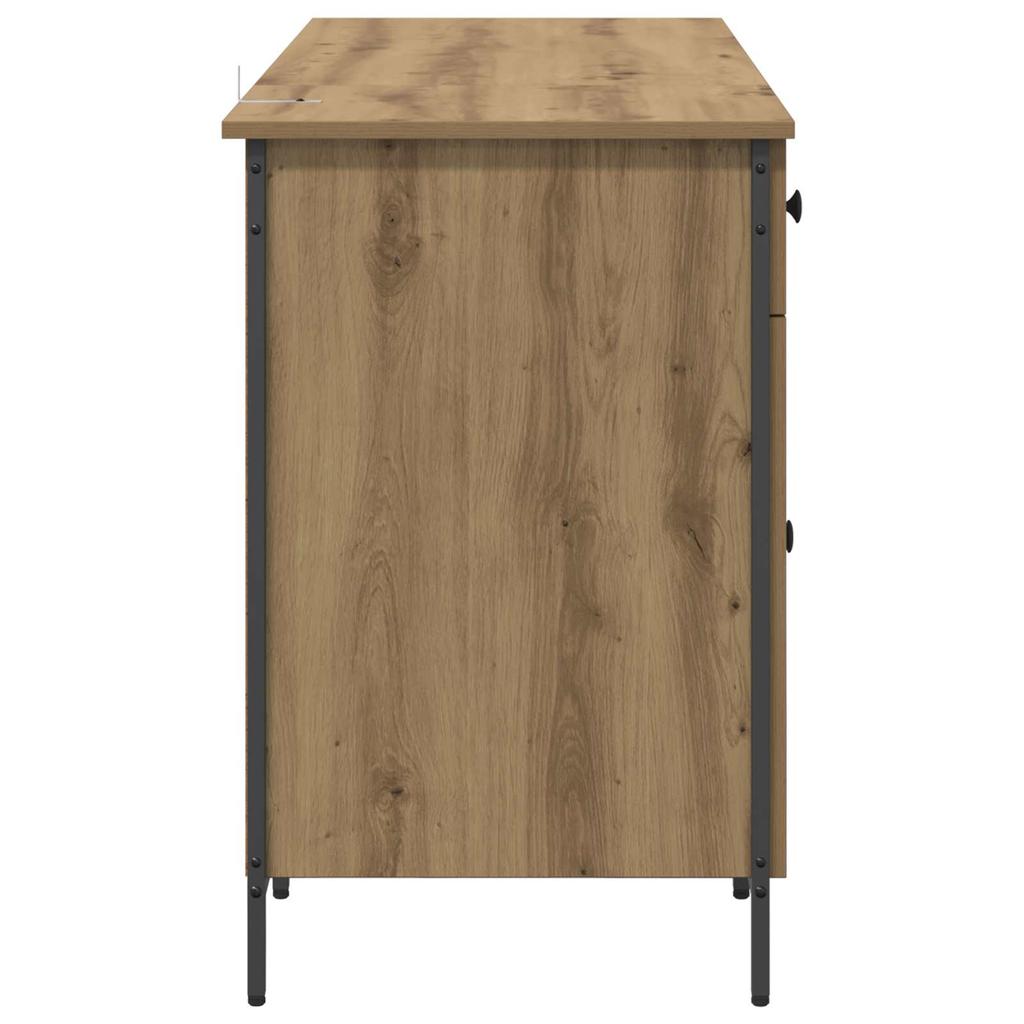 Computer Desk Artisan Oak 131 x 48 x 75 cm Particleboard