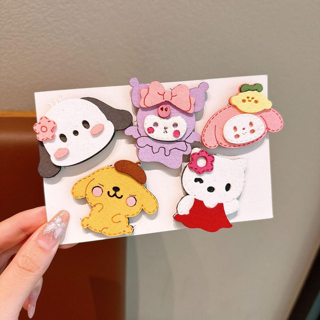 Children's Velcro Bangs Adhesive Hair Patch - Frizzy Baby Hair Headwear Accessory.