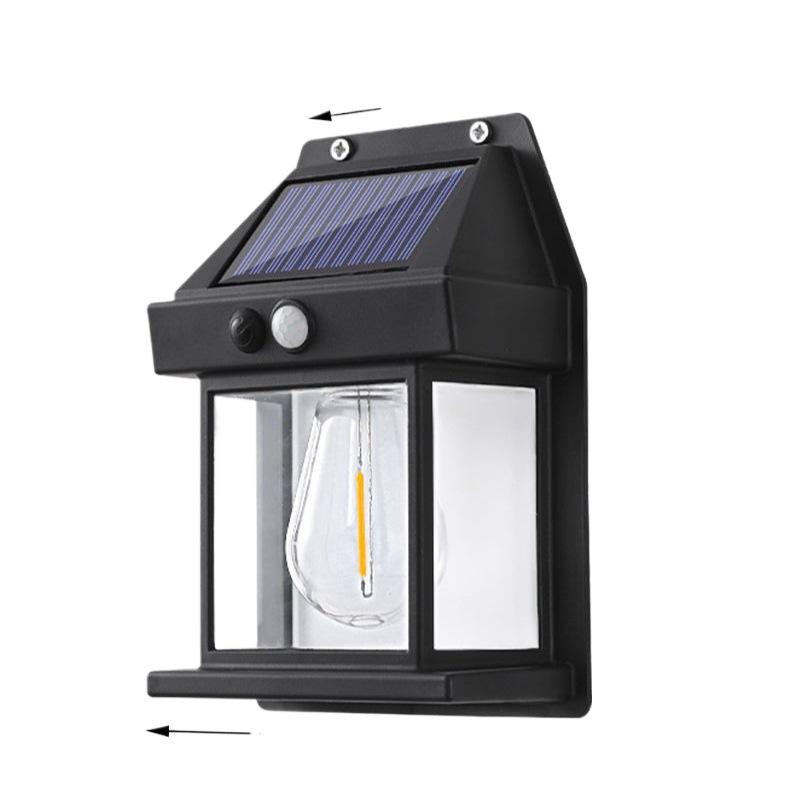 High Power Solar Wall Light: Super Bright Outdoor Courtyard and Doorway Illumination with Motion Sensor