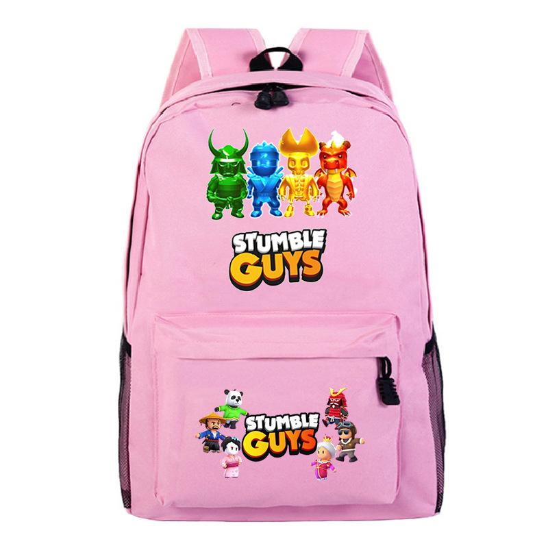 Collision Party Game Merchandise Printing Trend Student Leisure Children Double Shoulder Bag