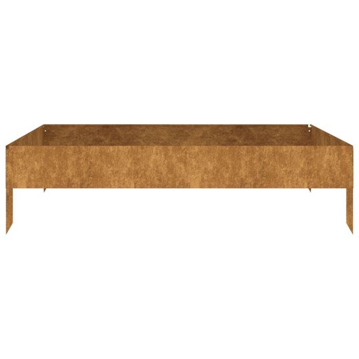 VidaXL Lit Surélevé de Jardin, Bac à Fleurs, Pot de Plantes, Boîte à Fleurs, Jardinière de Patio Terrasse Balcon Extérieur, 824514