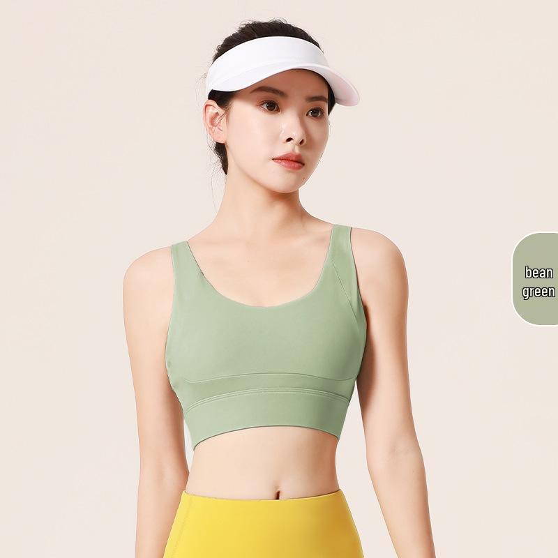 

Женский спортивный бюстгальтер Juyitang с высокой степенью поддержки, регулируемой спинкой-крест-накрест S