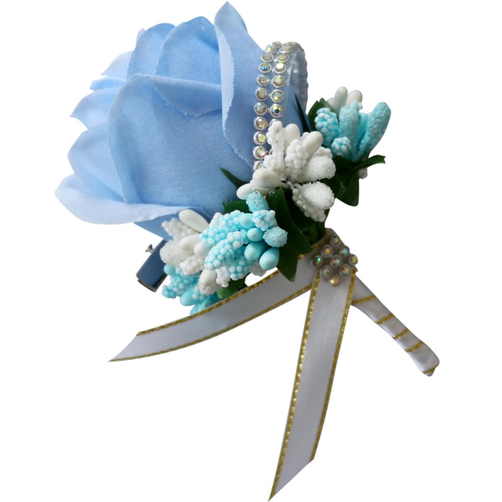 Rose Flower Brooch Pin Wedding Corsage Colors