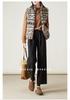 Simple Commuting Thick Straight Leg Pants for Women In Winter 2025