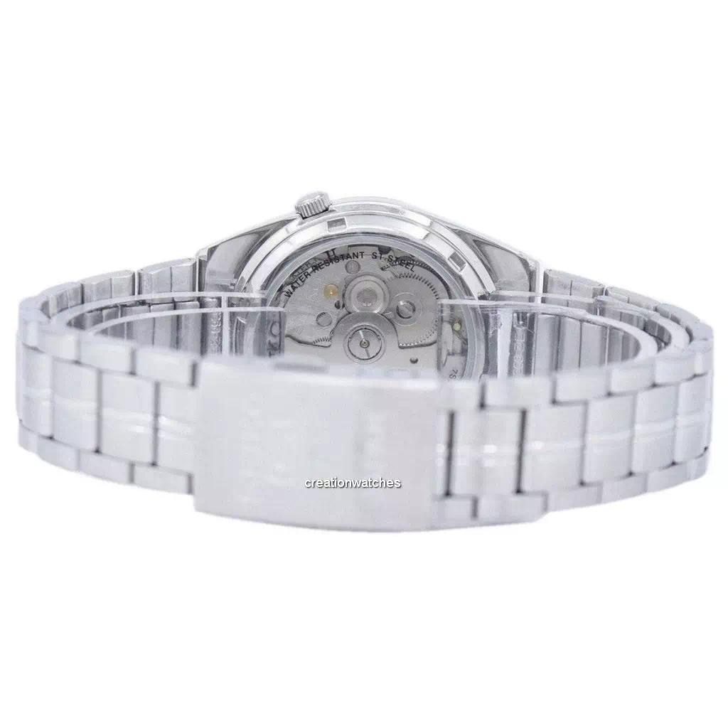 Oppusset Seiko 5 21 juveler Hvit skive Automatisk SNK559J1 Herreklokke