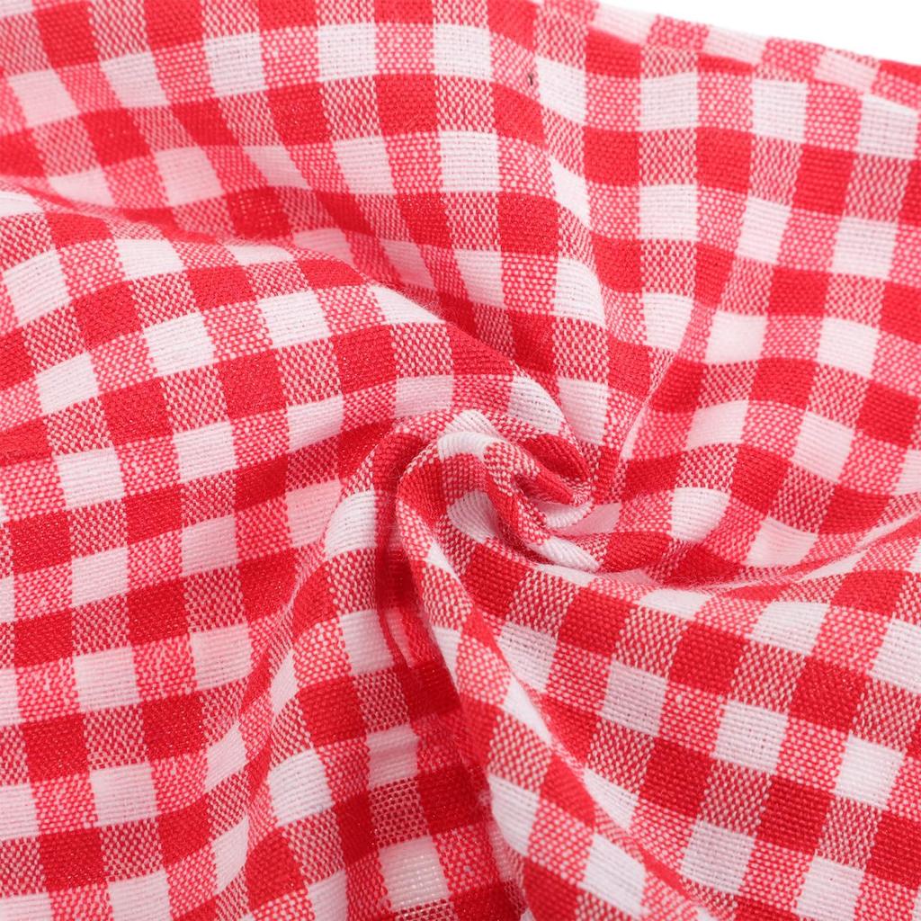 TENDYCOCO Work Sleeve Covers, Stain-Resistant Lattice Dungaree Arm Covers for Washing, Kitchen, Housework, Cooking, Cleaning, and the Office