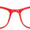 Fashion Clear Lens Square Reading Spectacles Flat Mirror PC Eyeglasses High Quality Durable Frames with Blue Film