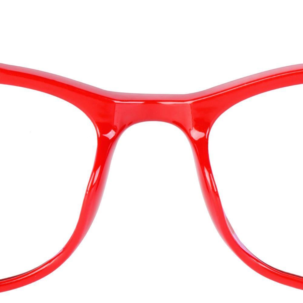 Fashion Clear Lens Square Reading Spectacles Flat Mirror PC Eyeglasses High Quality Durable Frames with Blue Film