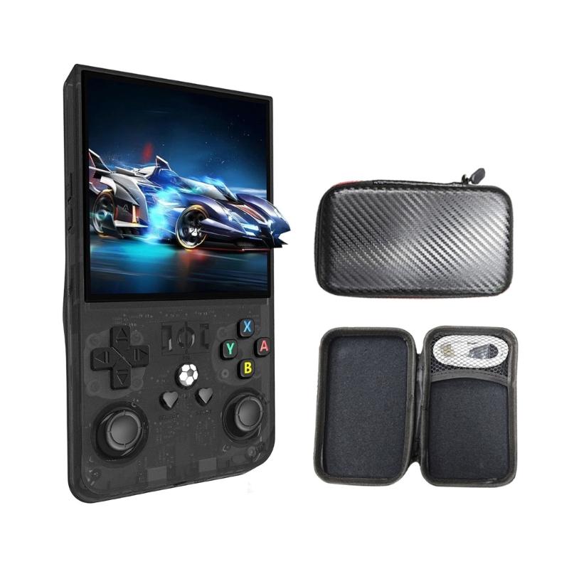 Open Source R36Max 4Inch IPS Screen Handheld Video Game Console Linux System Pocket Game Player Kids Gift