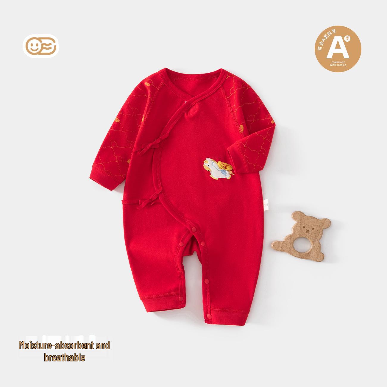 

All-Season Butterfly Jumpsuit: Newborn Long Sleeve Romper for Boys & Girls 59