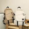 Schoolbag wholesale backpack trend simple outdoor couple backpack male large capacity junior high school high school college student schoolbag