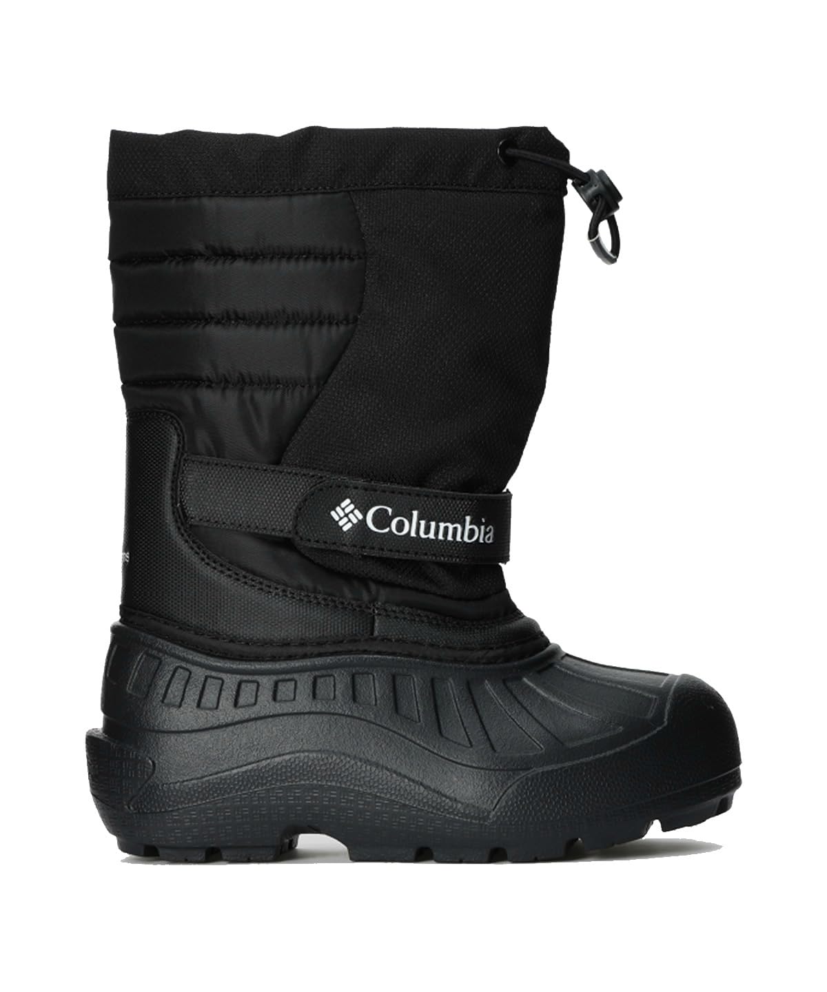 

Columbia Powder Bug Snowlite Size Black and White Kids Boots, BY2106, 23.0cm,