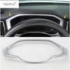 Dashboard Trument Panel Screen Frame Cover Trim Fit For Volvo XC60 2018 - 2024 ABS Matte / Carbon Fiber Accessories Interior