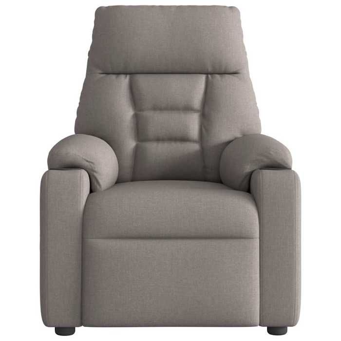 VidaXL Recliner Armchair Taupe Fabric, Armchair, TV Recliner, Stroller, Recliner Armchair for People 4015549