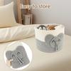 Elephants Cotton Rope Basket Woven Basket Organizer Decorative Toy Cute Basket Soft Toy Storage Woven Basket Sundries Organizer