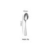 Stainless Steel Cutlery Set: Knife, Fork, Spoon, Steak Knife, Dinner Fork, Coffee Spoon, Ice Spoon, Cake Spatula for Restaurants and Hotels