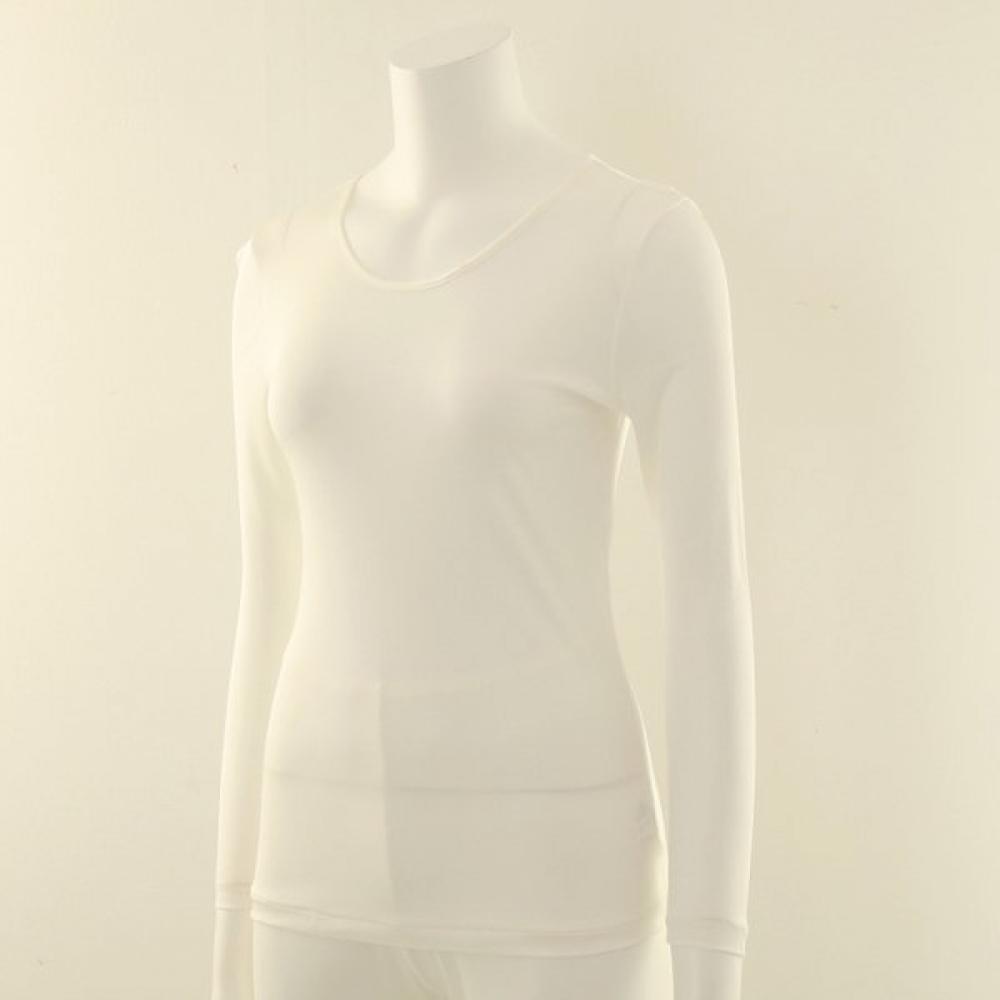 Wacoal Premium Silk 100  Women S Long Underwear Top Wlg2370c