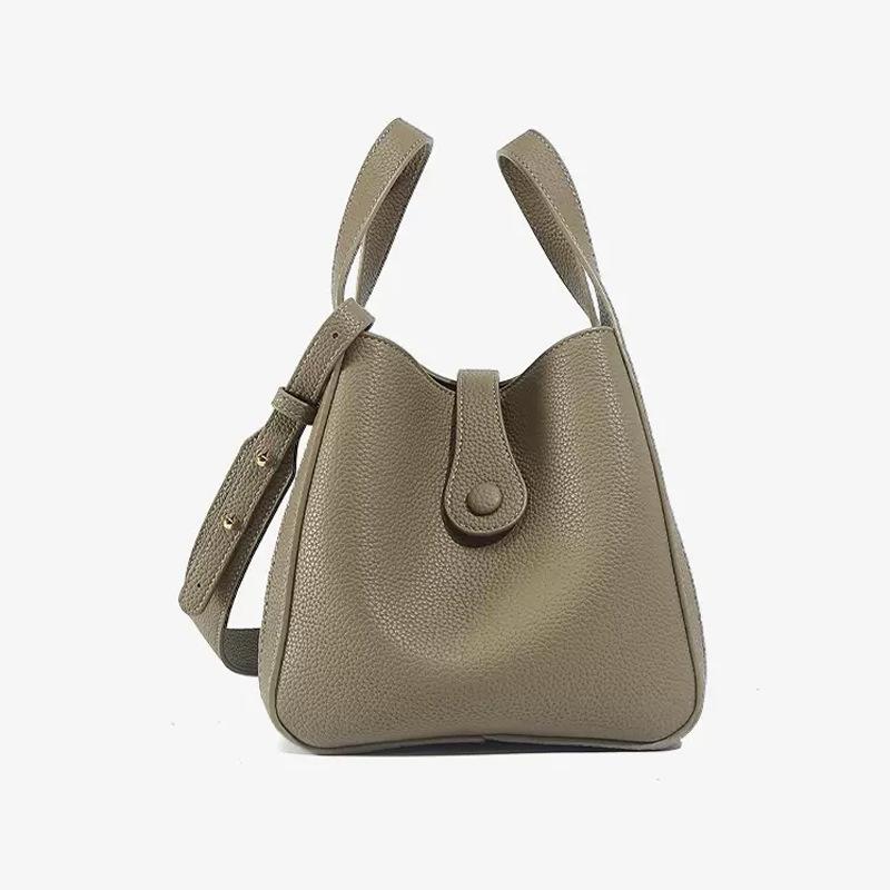 Petit Sac au Design de Niche, Panier à Légumes Polyvalent pour Femme, Sac Seau Portable de Loisirs pour le Trajet, Nouveau Sac à Bandoulière Croisée Tendance