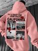 Fashion Print Autumn Street Clothing Brand American Retro Gothic Gothic Hoodie Men and Women Loose Cotton Sweatshirts