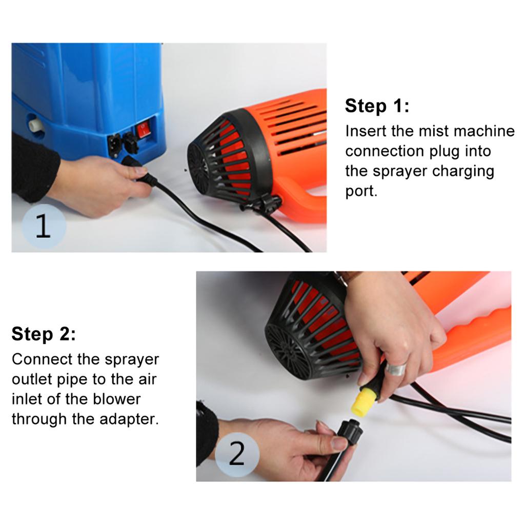 Electric Sprayer Agricultural Mist Machine Long Range Atomizing Sprayer Garden Accessories