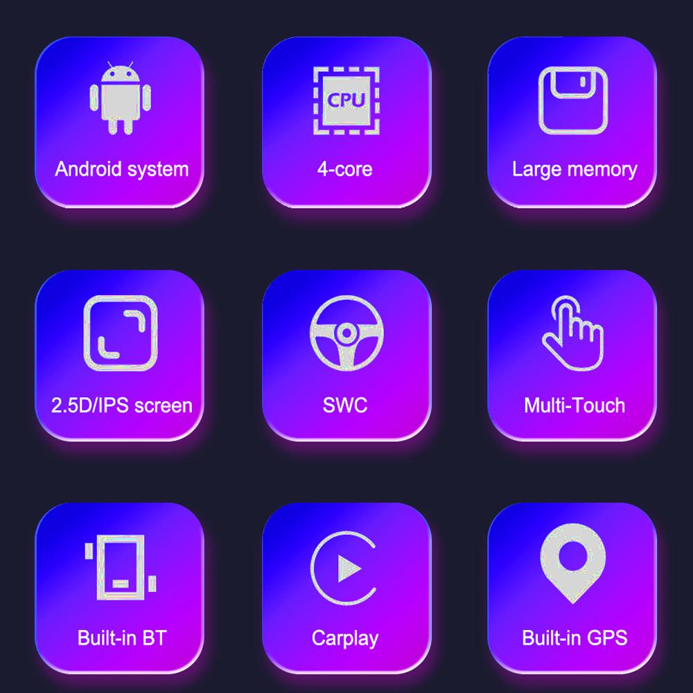 Car Radio Android for Volkswagen Polo Bora Jetta 1999-2006 VW PASSAT B5 2001-2005 Carplay Head Unit 2Din Car Stereo Naviagtion 2+32GB