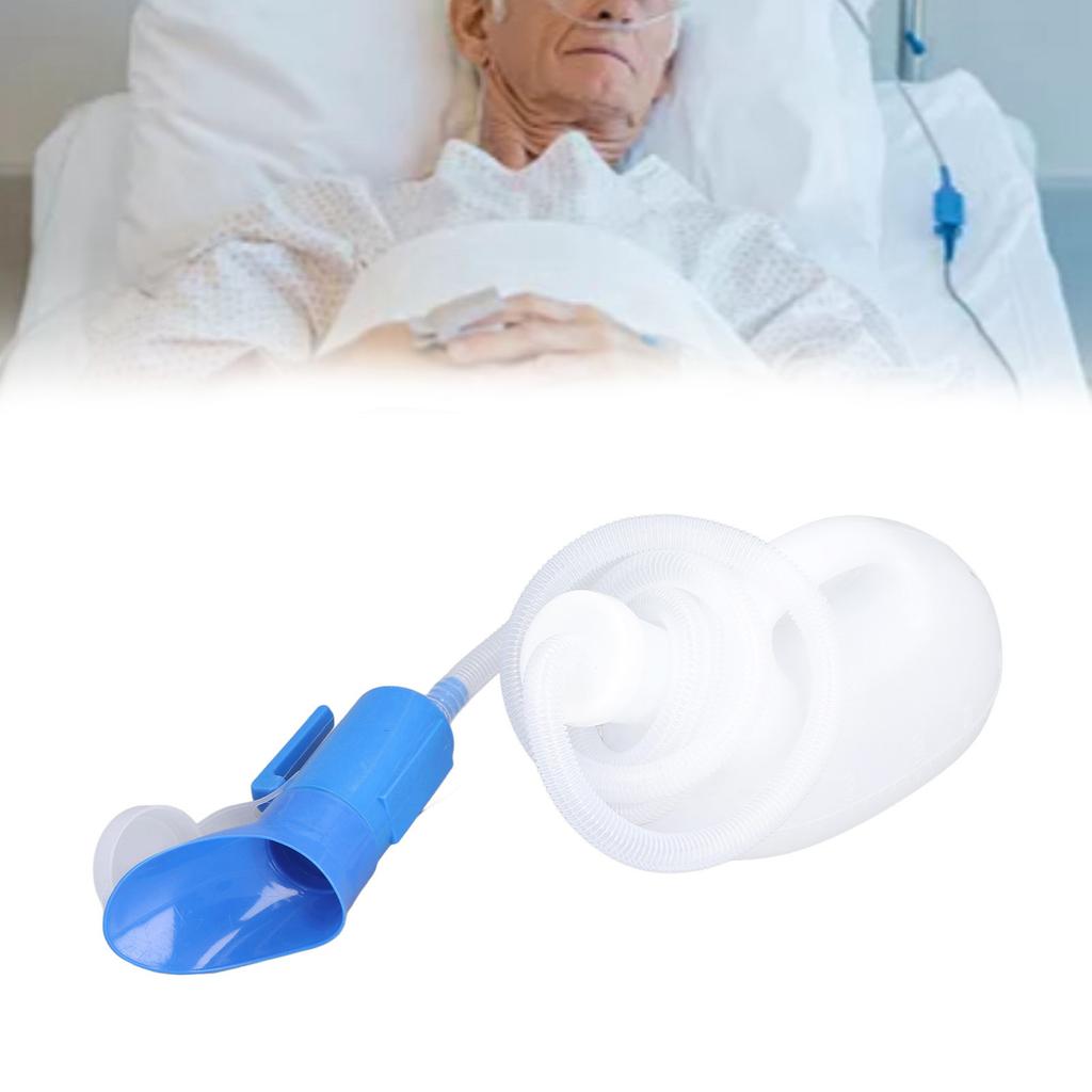 Boccetta per Urina da Uomo 2000ml Ergonomica Ampia Apertura Plastica Resistente Grande Boccetta per Pipì con Tubo per Casa Viaggio Ospedale