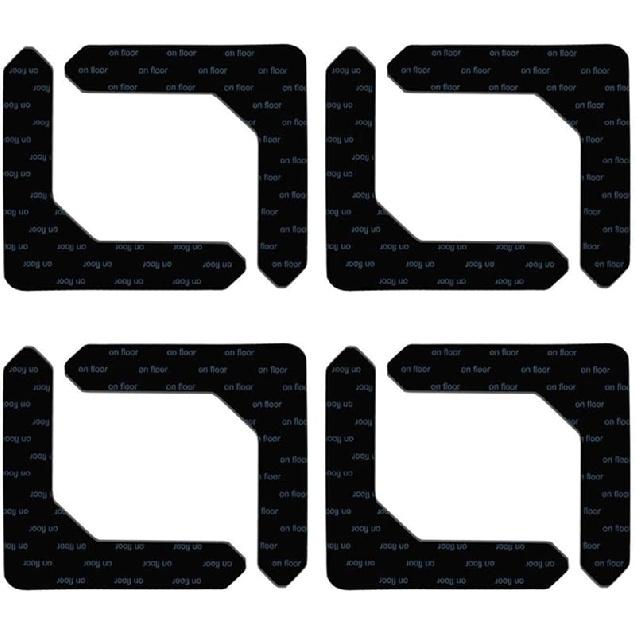 Rug Carpet Non Slip Grippers for Floors, Reusable and Washable Double Sided Carpet Tape Pads Removable, Strong Adhesive Grippers for Area Rugs, Keep