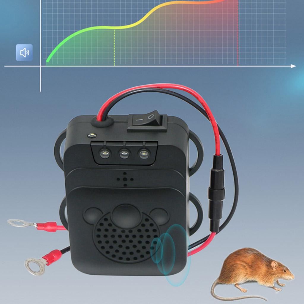 Ultrasonic Mouse Repeller Deterrent Rat Pest Rodent For Car Engine Protector
