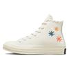 1970s Trendy Casual High-Top Espadrilles Women's White