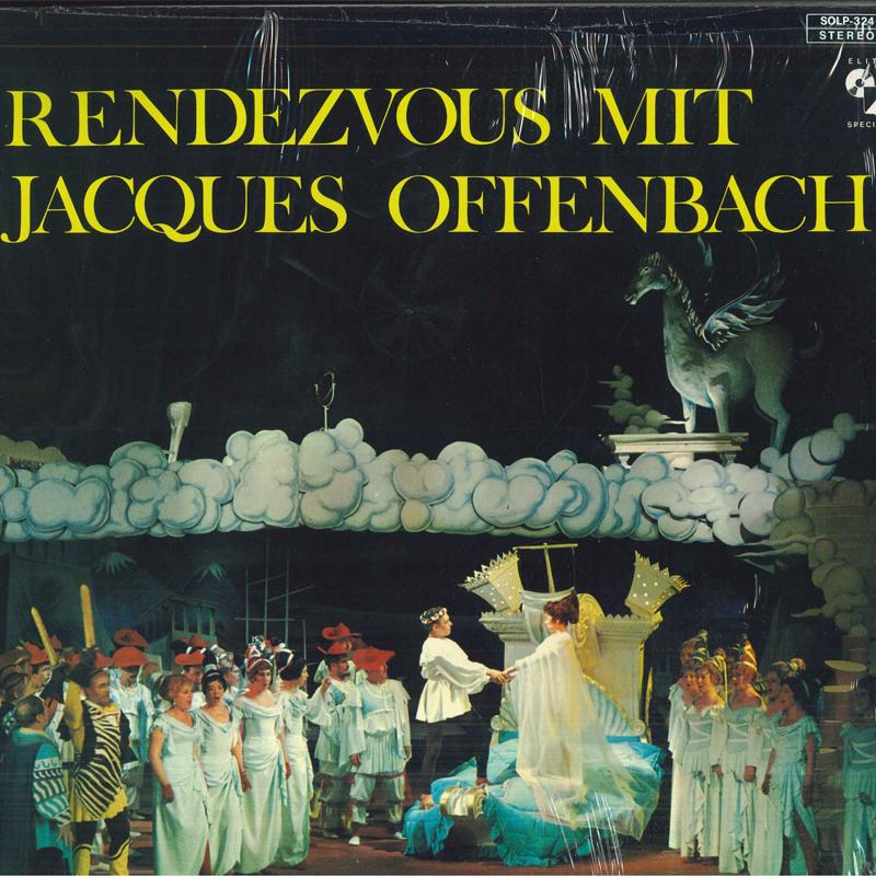 

LP Record JACQUES OFFENBACH Rendezvous Mit Jacques Offenbach SOLP324 ELITE SPECIAL Switzerlan Classical Used