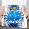Cru-zeiro Esporte Club Crest Printed Throws Blanket Soft Flannel Blankets for Couch Bed Gifts for Men Women Picnic Blanket Christmas Gifts