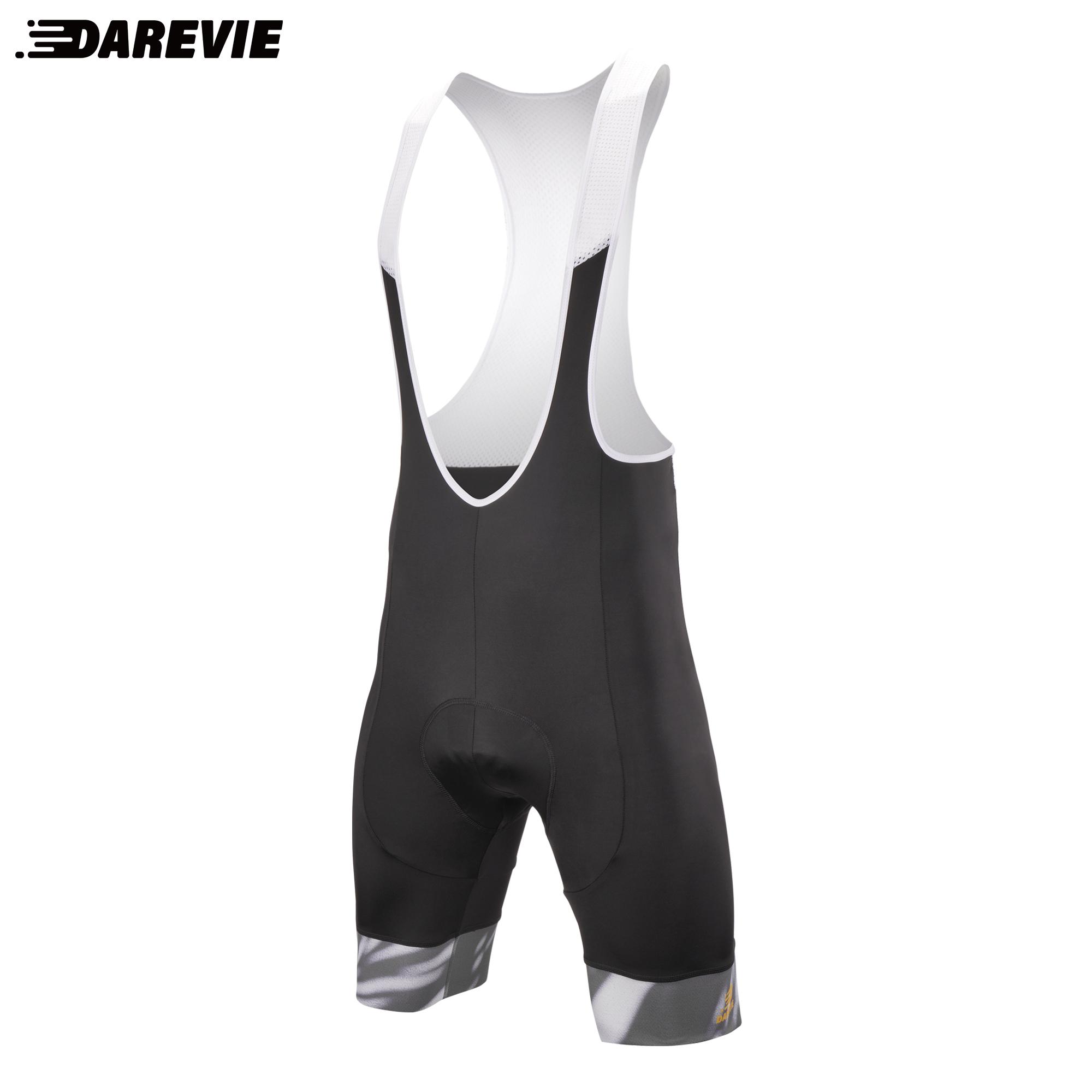 DAREVIE Men Cycling Shorts Training Level Cycling Set Bretelelle Men s Cycling 80kg/m³ Pad Breathable Cycling Bib Shorts Man Asian-S