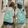 Schoolbag Japanese Casual Art Plaid Backpack Ins Fashion Junior High School Student Campus School Bag Nylon Large Capacity Backpack