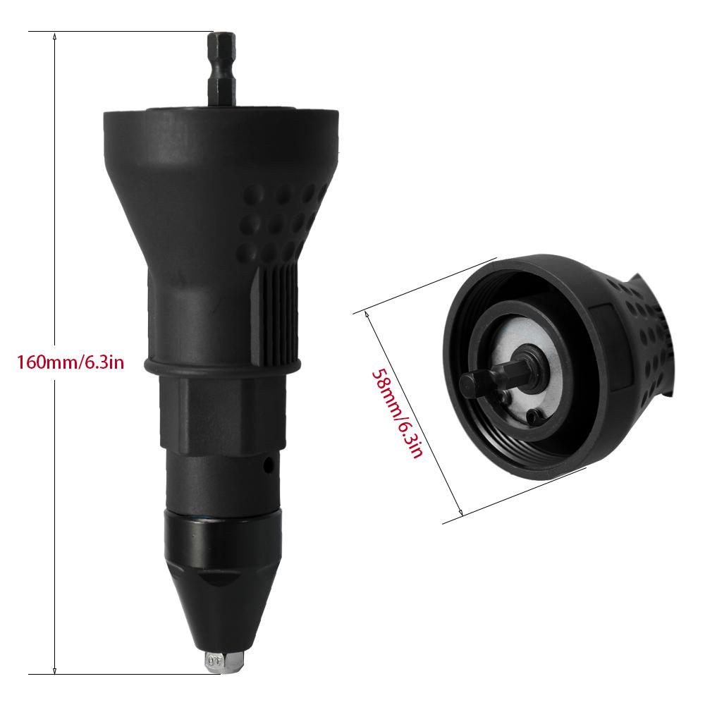 Adaptador de taladro de remachado, herramienta de remachado de núcleo, destornillador eléctrico, herramientas inalámbricas