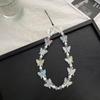 Butterfly Beaded Butterfly Cellphone Lanyard Butterfly Mobile Phone Chain  Phone Accessories
