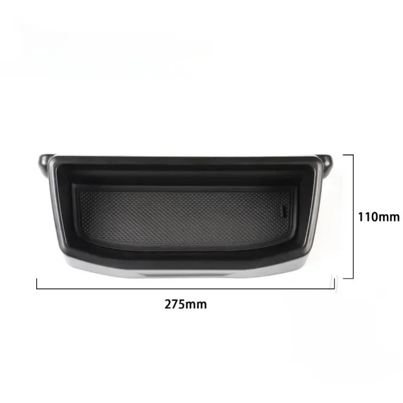 Glasses Storage Box for Ford Mustang Mach-E Dashboard Back Screen Sunglasses Case Tidying Non-slip Silicon Pad Car Accessories