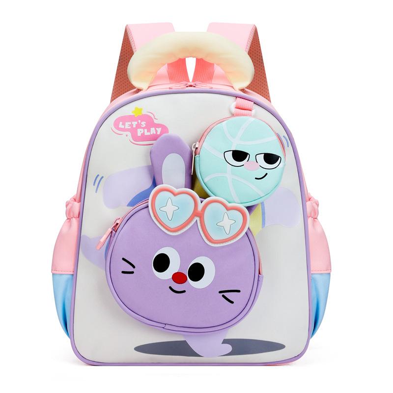 Children's Schoolbag Kindergarten Backpack Boys and Girls Small Backpack