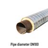 Zhonglicheng DN100 Țeavă de încălzire izolată cu poliuretan îngropată direct