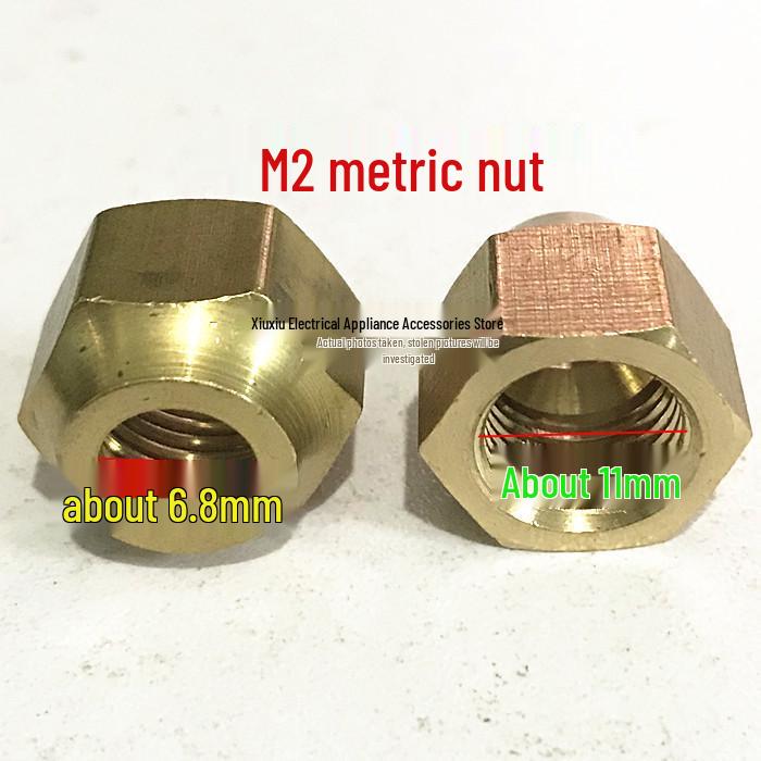 Copper Air Conditioning Pipe Joint Lock Nut Cap