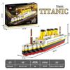 Titanic Large Building Blocks Model: High-Difficulty Giant Ship Toy