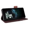 For Asus ROG Phone 9 5G Case Leather Wallet Flip Phone Cover with Hardware Decor