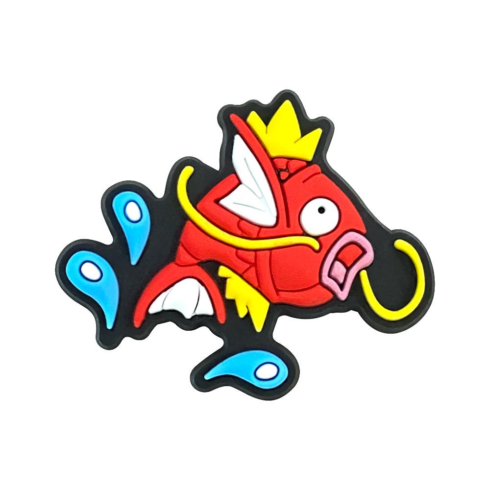 Puha Gumi Pokémon Virágos Klumpa Cipőcsatok