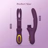 Perfect 3 IN 1 Rabbit Vibrator Clitoral Tickling 10 Vibration G Spot Clit Nipple Stimulation Female Masturbation Women Sex Toys USB Magnetic Charging