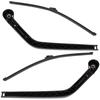 Brazo limpiaparabrisas trasero + escobilla VW T5 Transporter 03-15 VERSIÓN CON PUERTAS izquierda + derecha 2 uds. CONJUNTO