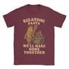 Rigatoni Pasta We Ll Make Some Together T Shirts Men Women 100 Cotton Vintage TShirts Marcus The Worm Tees Clothing Gift Idea