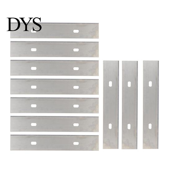 Thickened 10Pcs 4inch Scraper Blades Sharp Carbon Steel Universal Clean Tool Blade Set for Window Spatula